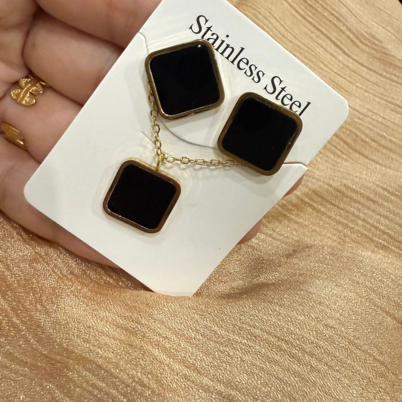 BLACK MARBLE SET